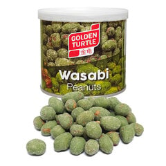 Žemės riešutai su vasabi, Wasabi peanuts, Golden Turtle Brand, 140 g kaina ir informacija | Riešutai, sėklos, džiovinti vaisiai | pigu.lt