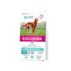Eukanuba Daily Care Sensitive Digestion visų veislių šunims su paukštiena, 12 kg kaina ir informacija | Sausas maistas šunims | pigu.lt