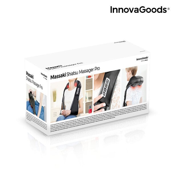 InnovaGoods Shiatsu Pro 24W kaina ir informacija | Masažuokliai | pigu.lt