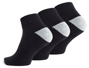 Sportinės kojinės VCA 3 vnt., juodos kaina ir informacija | Vyriškos kojinės | pigu.lt