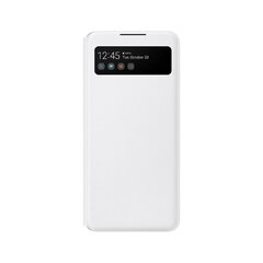 Samsung Smart View Wallet Cover A725B Galaxy A72 белый EF-EA725PWEGEE цена и информация | Чехлы для телефонов | pigu.lt