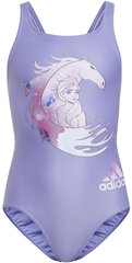 Купальник Adidas Yg Frozen SuitPurple цена и информация | Купальники для девочек | pigu.lt