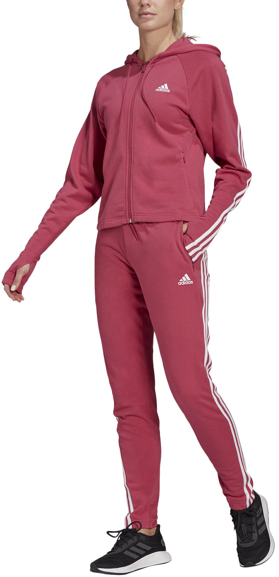 Sportinis kostiumas moterims Adidas W Ts Co Energiz Pink, rožinis kaina |  pigu.lt