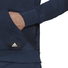 Džemperis vyrams Adidas M Fi Gfx Po Blue, mėlynas kaina ir informacija | Džemperiai vyrams | pigu.lt
