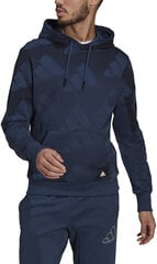 Džemperis vyrams Adidas M Fi Gfx Po Blue, mėlynas kaina ir informacija | Džemperiai vyrams | pigu.lt