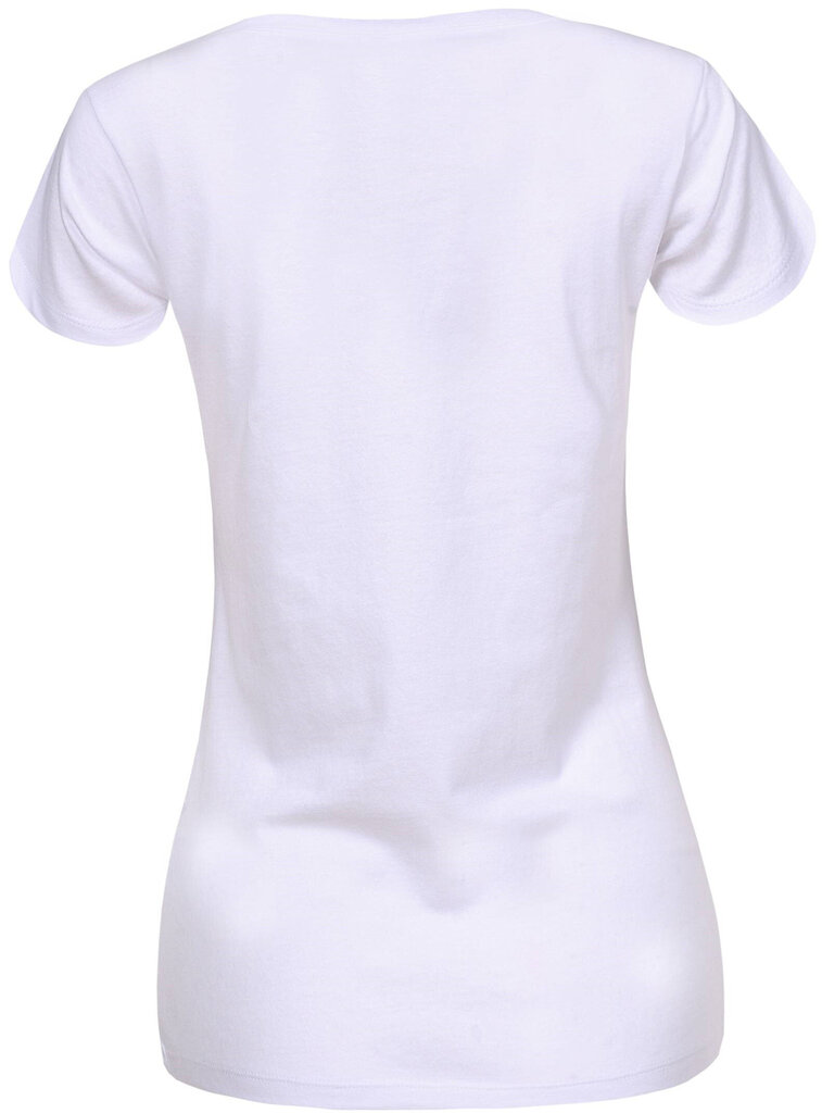 Palaidinė Moterims Glo Story White, balta kaina ir informacija | Marškinėliai moterims | pigu.lt