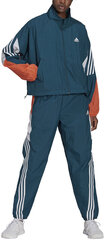 Sportinis kostiumas moterims Adidas W Ts Wvn Gameti Blue, mėlynas kaina ir informacija | Sportinė apranga moterims | pigu.lt