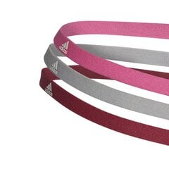 Galvos juostos adidas Hairband, 3 vnt. kaina ir informacija | Plaukų aksesuarai | pigu.lt