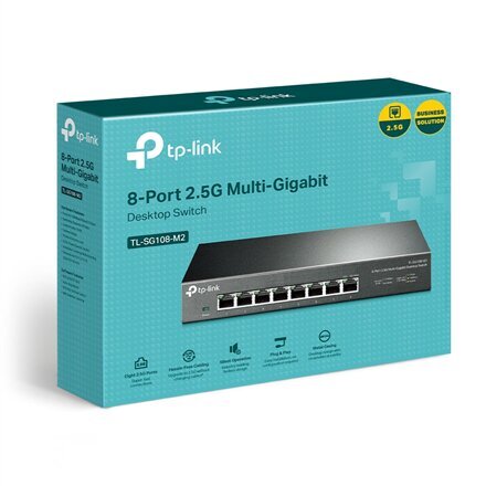 TP-Link TL-SG108-M2 kaina ir informacija | Komutatoriai (Switch) | pigu.lt