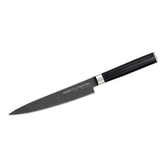 Samura MO-V Stonewash universalus peilis, 15 cm kaina ir informacija | Peiliai ir jų priedai | pigu.lt