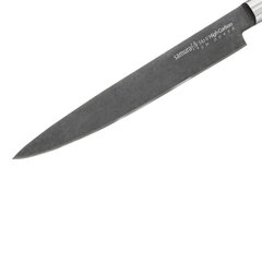 Samura MO-V Stonewash Нож - слайсэр нарезки 9.0''/230 mm из AUS 8 Японской из стали 59 HRC цена и информация | Ножи и аксессуары для них | pigu.lt