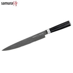 Samura MO-V Stonewash Нож - слайсэр нарезки 9.0''/230 mm из AUS 8 Японской из стали 59 HRC цена и информация | Ножи и аксессуары для них | pigu.lt