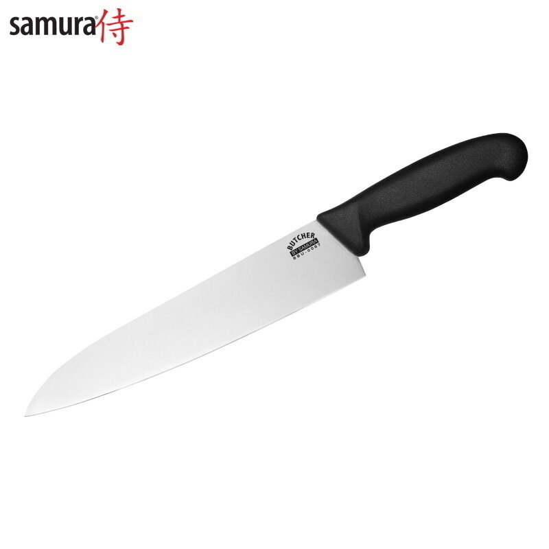 Samura Butcher universalus šefo peilis, 24 cm цена и информация | Peiliai ir jų priedai | pigu.lt