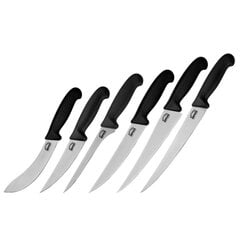 6 Ножей «Samura» Япоской стали + Сумочка цена и информация | Ножи и аксессуары для них | pigu.lt
