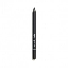 Akių pieštukas Gosh Matte Eyeliner No.002 Matt Black, 1.2g kaina ir informacija | Akių šešėliai, pieštukai, blakstienų tušai, serumai | pigu.lt