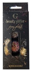 Блеск для лица G Beauty Lab Glitter Smoky Quartz & Pink Zircon, 2 шт. цена и информация | Тушь, средства для роста ресниц, тени для век, карандаши для глаз | pigu.lt