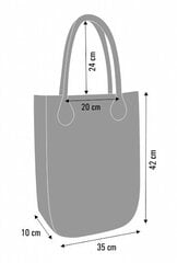 Eko-veltinio rankinė moterims City Carousel цена и информация | Женские сумки | pigu.lt