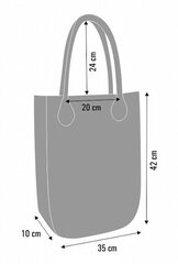 Eko-veltinio rankinė City Aisha цена и информация | Женская сумка Bugatti | pigu.lt