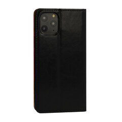 Чехол Leather Book для Xiaomi Redmi 8A, черный цена и информация | Чехлы для телефонов | pigu.lt
