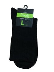 Vyriškos klasikinės medvilninės kojinės, juodos kaina ir informacija | Vyriškos kojinės | pigu.lt