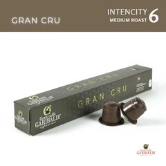 Kavos kapsulės Gran Caffe Garibaldi - Gran Cru, Nespresso® aparatams, 10 vnt. kaina ir informacija | Kava, kakava | pigu.lt