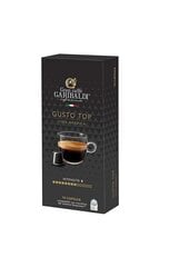 Кофейные капсулы Gran Caffe Garibaldi - Gusto Top, для кофемашин Nespresso®, 10 шт. цена и информация | Кофе, какао | pigu.lt