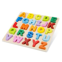 Medinėdėlionė mažiems vaikams - Abėcėlė New Classic Toys 10534 kaina ir informacija | Dėlionės (puzzle) | pigu.lt