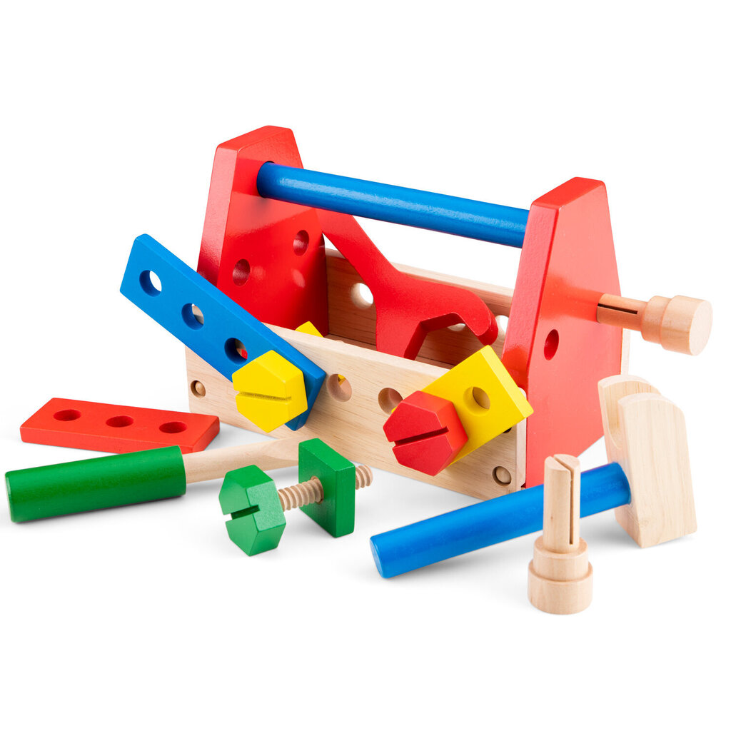 Medinis darbo įrankių rinkinys, New Classic Toys 10550 цена и информация | Žaislai berniukams | pigu.lt
