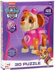 Minkštų detalių 3D dėlionė Patruliai (Paw Patrol), 48 d. kaina ir informacija | Lavinamieji žaislai | pigu.lt