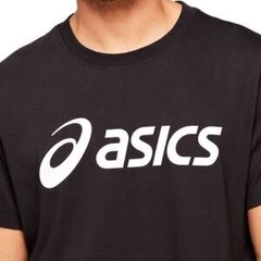 Marškinėliai vyrams Asics Big Logo Tee Performance, juodi kaina ir informacija | Vyriški marškinėliai | pigu.lt