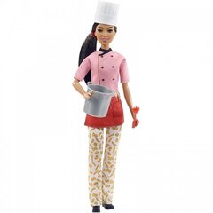 Кукла Mattel - Mattel Barbie Pasta Chef Brunette Doll With Colorful Chef Top цена и информация | Игрушки для девочек | pigu.lt