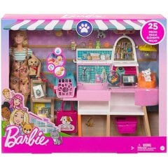 Магазин товаров для домашних животных Mattel Barbie Pet Supply Store GRG90 цена и информация | Игрушки для девочек | pigu.lt