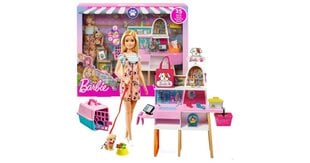 Lėlės Barbės naminių gyvūnėlių parduotuvė Mattel Barbie Pet Supply Store GRG90 kaina ir informacija | Žaislai mergaitėms | pigu.lt