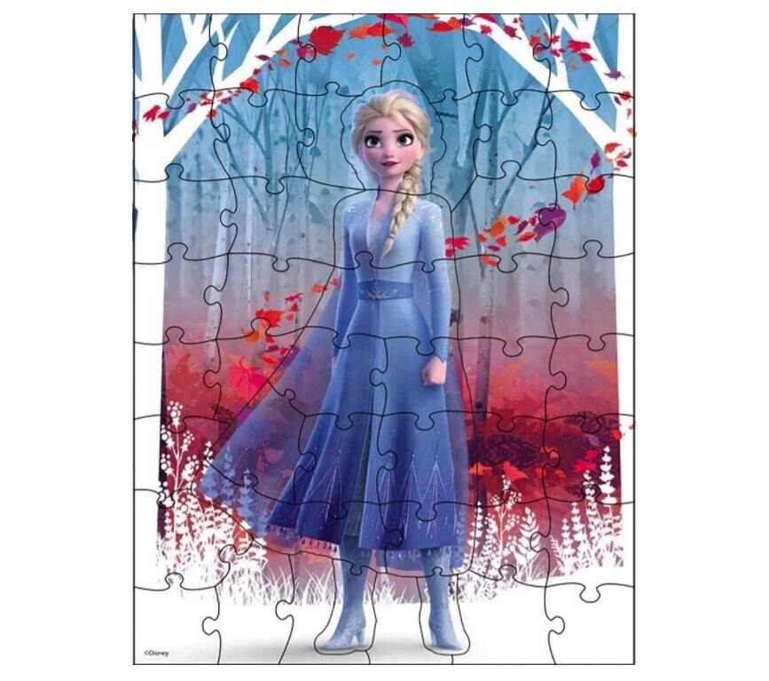 Dėlionė 3D Spin Frozen2 3D (Ledo šalis), 48 d. kaina ir informacija | Dėlionės (puzzle) | pigu.lt