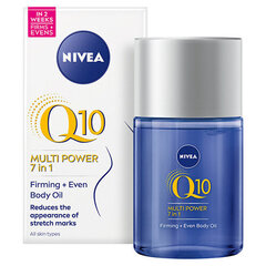 Nivea Q10 Multi Power 7in1 Firming + Even Body Oil - Firming body oil 100ml цена и информация | Кремы, лосьоны для тела | pigu.lt