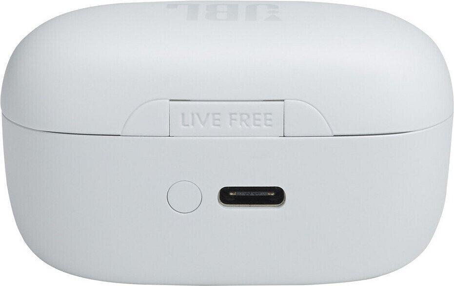 JBL Live Free NC TWS JBLLIVEFRNCPTWSW цена и информация | Ausinės | pigu.lt