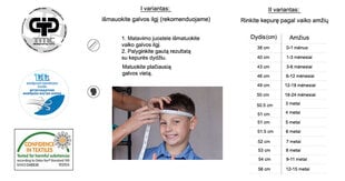 Tu-Tu шапочка цена и информация | Шапки, перчатки, шарфики для новорожденных | pigu.lt