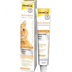 GimCat Multivitamin Paste Professional 20гр цена и информация | Лакомства для кошек | pigu.lt