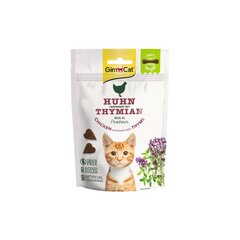 Gimcat Crunchy Snacks хрустящие лакомства с курицей и тимьяном 60г цена и информация | Лакомства для кошек | pigu.lt