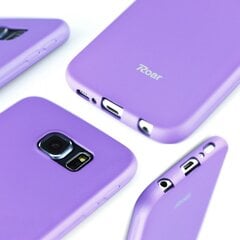 Telefono dėklas Roar Colorful Jelly, skirtas Samsung Galaxy A42 5G, violetinis kaina ir informacija | Telefono dėklai | pigu.lt