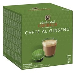 Gran Caffe Garibaldi - Al Ginseng Caffe, 16 шт. Капсулы подходят для машин Dolce Gusto цена и информация | Кофе, какао | pigu.lt