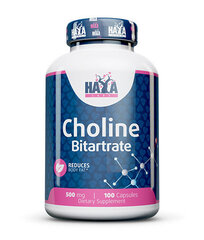 Haya Labs Choline Bitartrate (Cholino bitartratas) 100kaps. kaina ir informacija | Vitaminai | pigu.lt