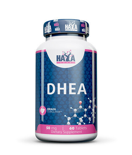 Haya Labs DHEA (dehidroepiandrosteronas), 60 tabl. kaina ir informacija | Vitaminai | pigu.lt