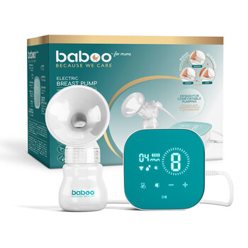Молокоотсос Baboo электронный с аксессуарами цена и информация | Молокоотсосы | pigu.lt
