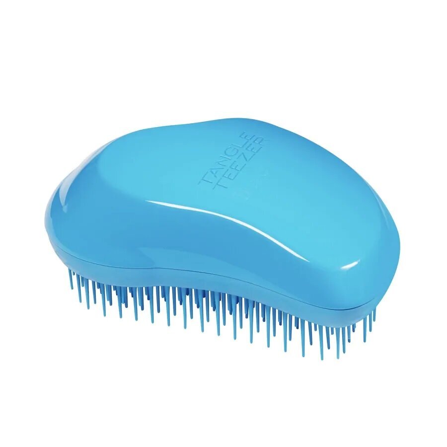 Plaukų šepetys Tangle Teezer Original Thick & Curly Azure Blue цена и информация | Šepečiai, šukos, žirklės | pigu.lt