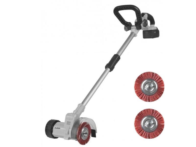 Costway Electric Weed Sweeper Cordless Paving Grout Cleaner Patio