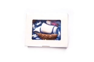 Глицериновое мыло Корабль, Подарок, 3Dsoap, 90 г цена и информация | Другие оригинальные подарки | pigu.lt