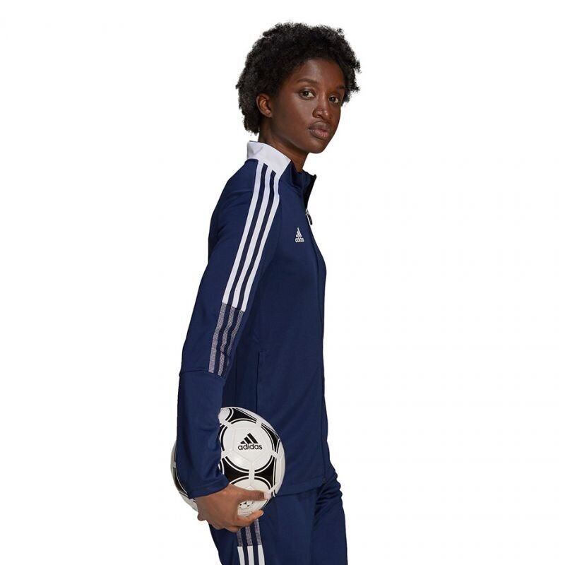 Džemperis moterims Adidas Tiro 21 Track W GK9663 78024, mėlynas kaina ir informacija | Džemperiai moterims | pigu.lt
