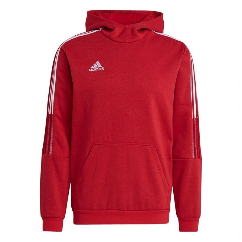 Džemperis vyrams Adidas Tiro 21 Sweat Hoody M GM7353 78025, raudonas kaina ir informacija | Vyriški džemperiai | pigu.lt