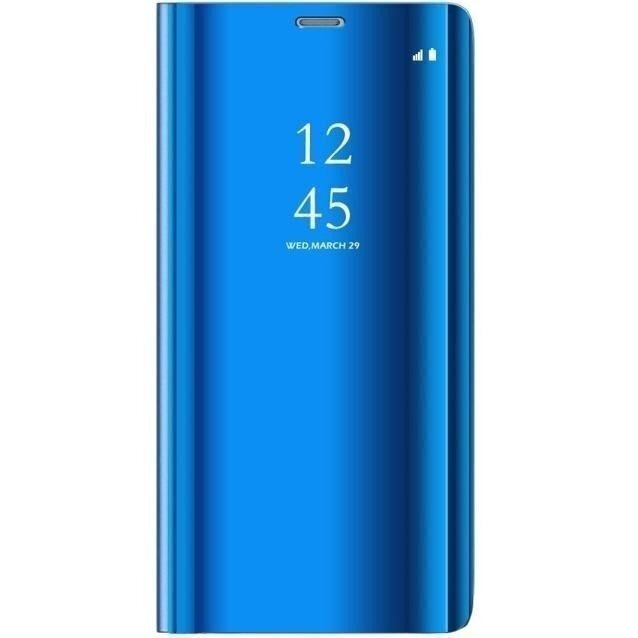 Telefono dėklas Hallo Clear View Cover Case, skirtas Xiaomi Redmi 8, mėlynas kaina ir informacija | Telefono dėklai | pigu.lt